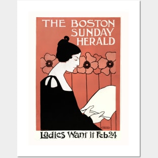 The Boston Sunday Herald (1895–1901) Posters and Art
